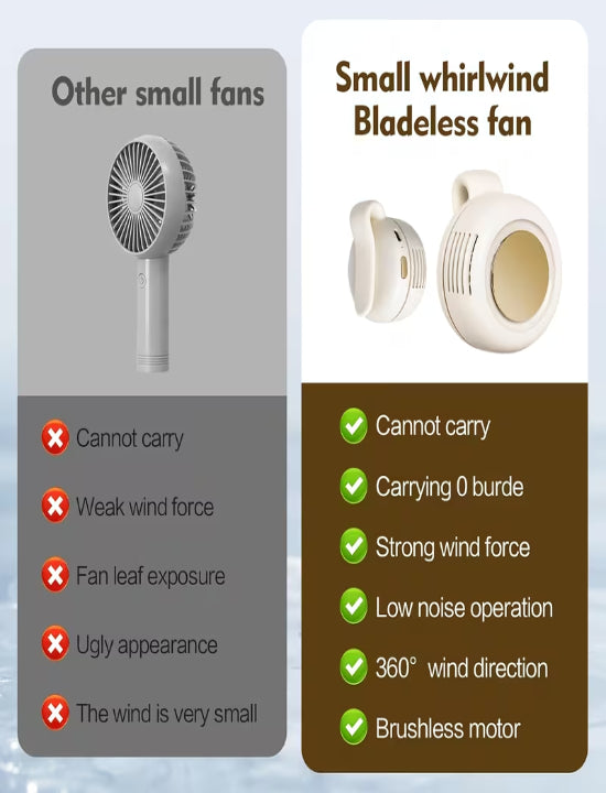 Portable Rechargeable Handheld Fan