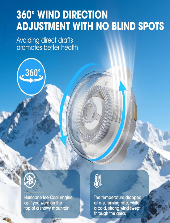 Portable Rechargeable Handheld Fan
