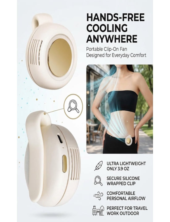 Portable Rechargeable Handheld Fan