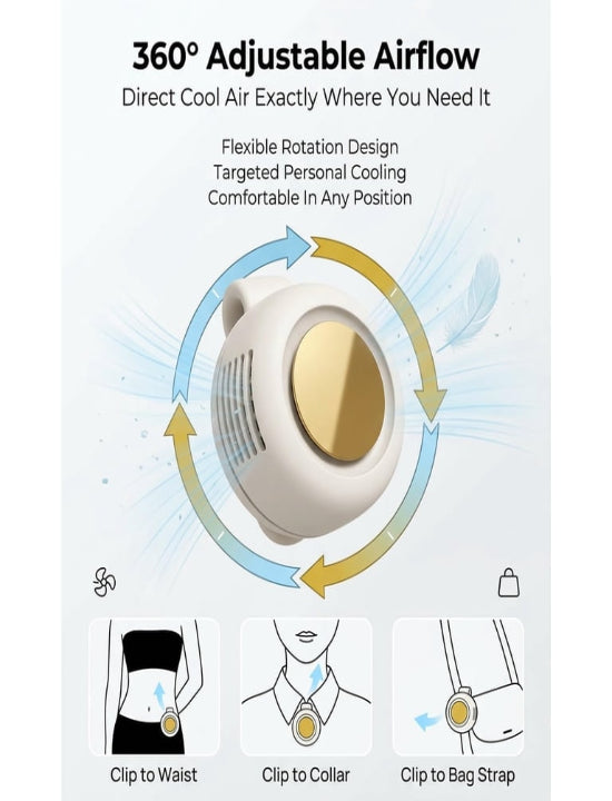 Portable Rechargeable Handheld Fan