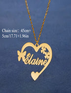 Heart-Shaped Pendant Necklace