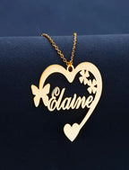 Heart-Shaped Pendant Necklace