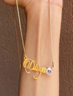 Cute Panda Name Necklace