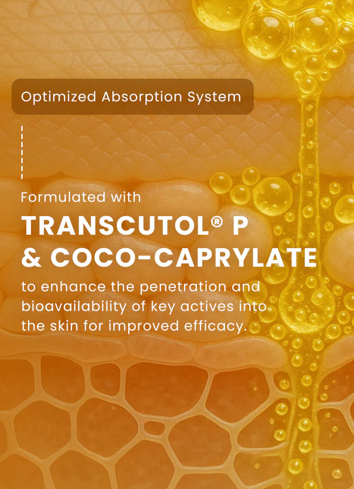 Dual phase de-pigmentation serum