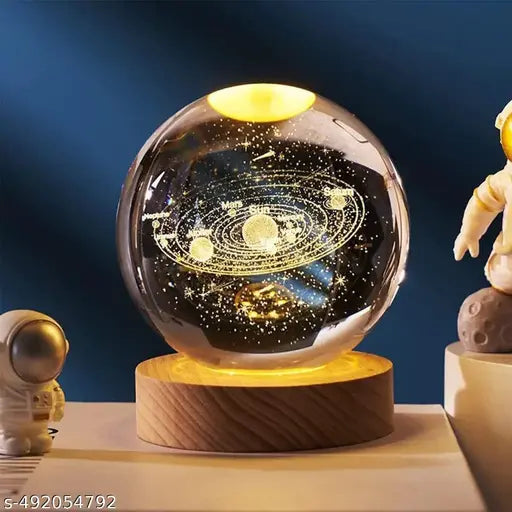 Explorer 3D Galaxy Crystal Bal - Grabbitry
