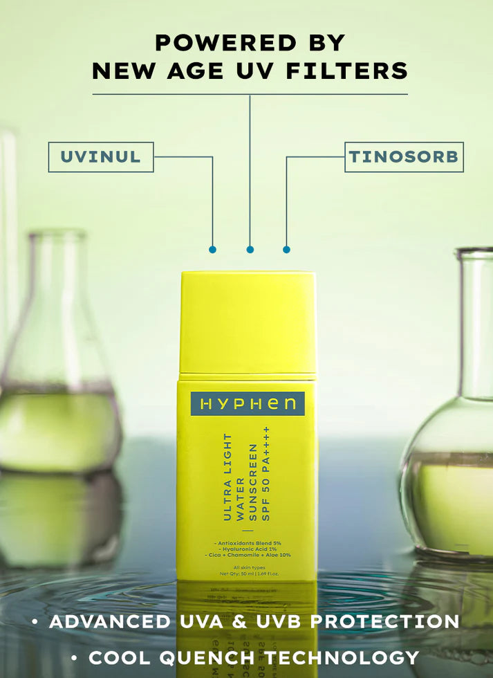 Ultra light water sunscreen