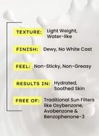 Ultra light water sunscreen