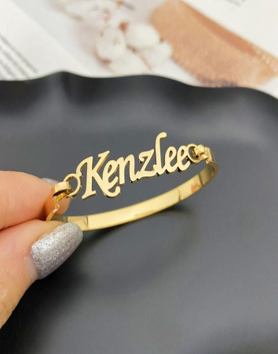 Custom Stainless Steel Bangle