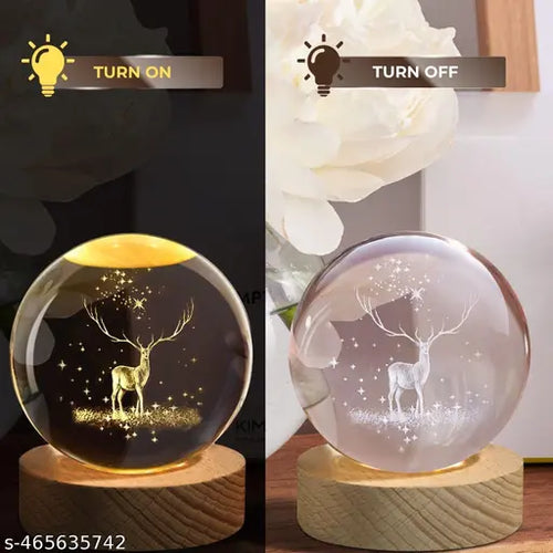 3D Deer Lamp Ball - Grabbitry