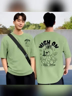 Men Cotton Oversize Tshirts - Grabbitry
